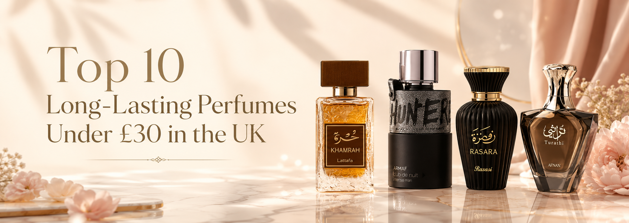 Top 10 Long-Lasting Perfumes Under £30 in the UK